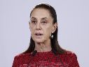 Sheinbaum habló sobre la reunión que miembros del equipo del gobernador Pablo Lemus Navarro sostuvieron el día de ayer con el titular de la Conagua. EFE/S. Gutiérrez