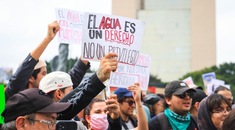 El conflicto se originó por una crisis de salud pública que afecta a cientos de colonias de la Zona Metropolitana de Guadalajara. EL INFORMADOR/J. Acosta