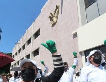 La protesta se suma a las consignas nacionales, donde las y los trabajadores exigen un incremento del 10 % directo al salario base. SUN / ARCHIVO