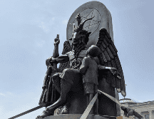 Una de las lecturas más conocidas de Baphomet es la del equilibrio entre fuerzas contrarias: lo masculino y lo femenino, la luz y la oscuridad, lo material y lo espiritual. AP/ARCHIVO