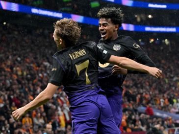 El Barcelona supo manejar las emociones y encontrar su mejor versión futbolística para golear 4-1 al Galatasaray. EFE / STRINGER