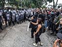 La movilización del 11 de octubre partió de La Minerva hacia Casa Jalisco para exigir soluciones a la mala calidad del agua. EL INFORMADOR/A. Navarro