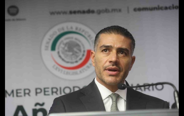 Omar García Harfuch se refirió a Amílcar Olán y los polémicos audios que lo relacionan con grupos criminales. SUN/L. Camacho