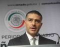 Omar García Harfuch se refirió a Amílcar Olán y los polémicos audios que lo relacionan con grupos criminales. SUN/L. Camacho