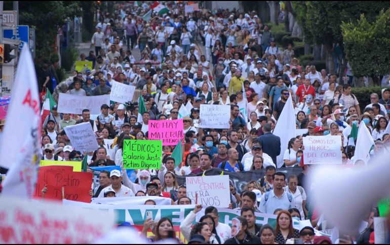 Zoé Robledo, director general del IMSS, señaló que una vez que se tengan los resultados, la institución y el sindicato tomarán acción. SUN / S. CADENA
