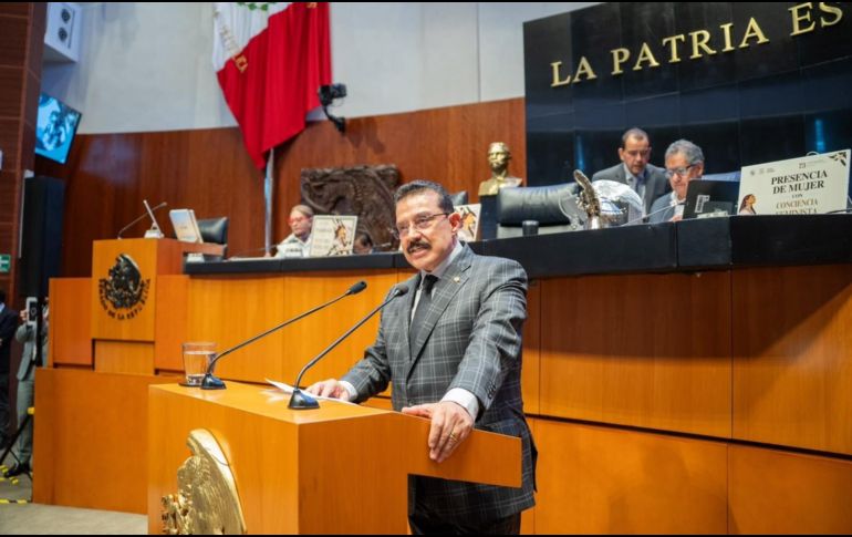 Lomelí afirmó que la demanda de agua limpia debe ser escuchada por las autoridades. CORTESÍA.