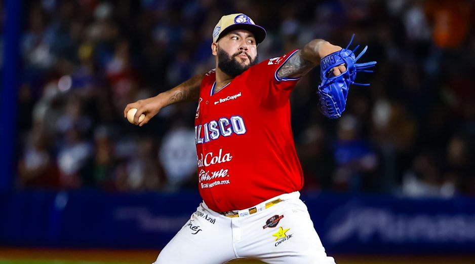 Luis Iván Rodríguez se anotó la victoria tras cinco entradas en las que ponchó a seis adversarios. CORTESÍA/Charros de Jalisco
