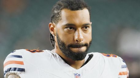 El defensivo se perderá dos partidos con los Bears de Chicago por violar la política antidopaje de la NFL. AP