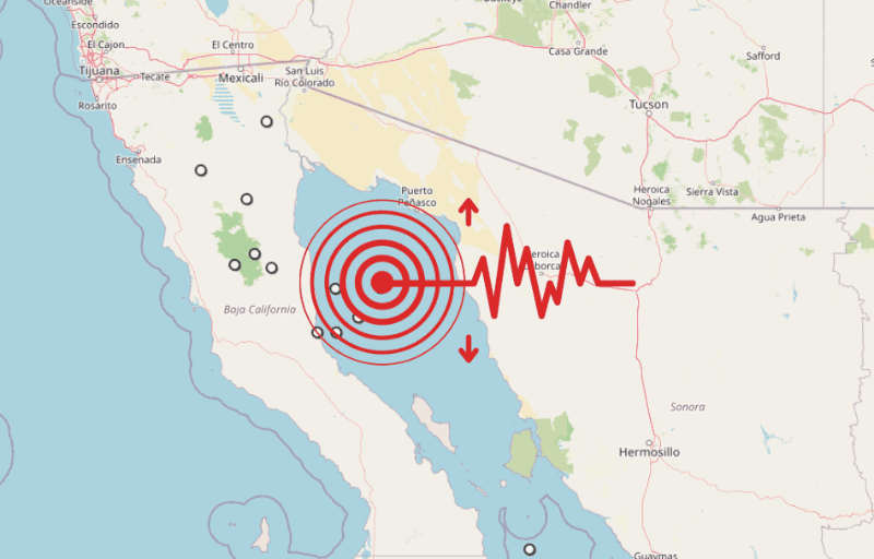 &nbsp;Sismo en Sonora. ESPECIAL / SSN