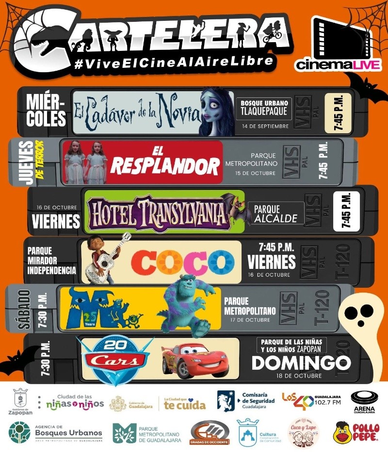 ESPECIAL/ Facebook/ Cinema Live Guadalajara.