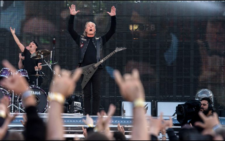 James Hetfield, vocalista de Metallica. EFE / ARCHIVO