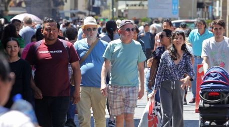 El gasto total de los viajeros extranjeros ascendió a 2 mil 409.2 millones de dólares, un incremento interanual del 7 por ciento. EL INFORMADOR / ARCHIVO