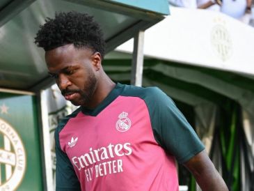 Vinícius Júnior, delantero brasileño del Real Madrid. AFP / ARCHIVO