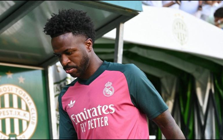 Vinícius Júnior, delantero brasileño del Real Madrid. AFP / ARCHIVO