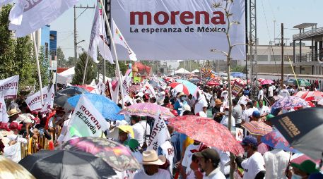 Con el mayor padrón entre los partidos nacionales, Morena enfrenta ahora el reto de consolidar su democracia interna. SUN/ARCHIVO