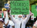 Trabajadores del IMSS continuaron con sus manifestaciones en diversos Estados de la república. AP