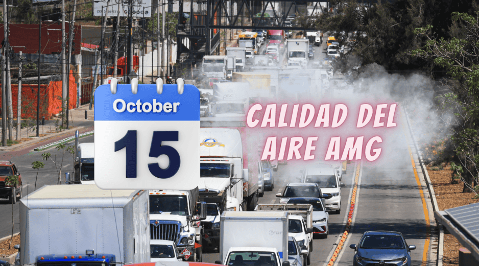 La mañana de este jueves 15 de octubre en Guadalajara se registra buena calidad del aire en Atemajac y Oblatos con 10 puntos IMECA. EL INFORMADOR / ARCHIVO