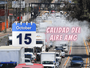 La mañana de este jueves 15 de octubre en Guadalajara se registra buena calidad del aire en Atemajac y Oblatos con 10 puntos IMECA. EL INFORMADOR / ARCHIVO