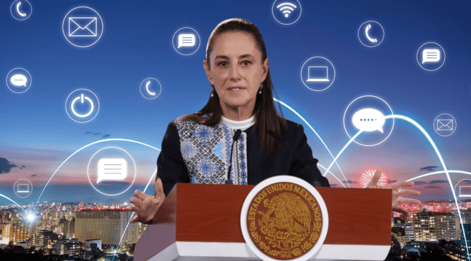 Sheinbaum afirmó que la compra de AT&T México por parte de un consorcio integrado por Grupo Televisa y Fintech Holdings podría impulsar la competencia en el sector de telecomunicaciones. SUN / C. Mejía