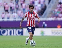 Jordan Carrillo no ha logrado consolidarse en el esquema de Gabriel Milito y su participación con Chivas ha disminuido. IMAGO7.