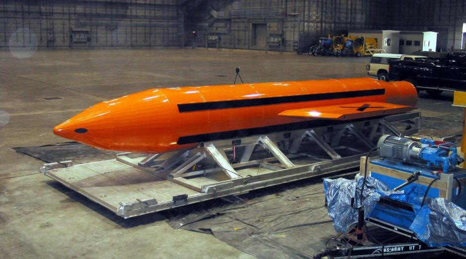 Estados Unidos ha planteado la posibilidad de utilizar por primera vez en un conflicto armado la mayor bomba no-nuclear. EFE