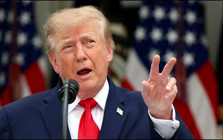 Preguntado sobre si considera el despliegue de tropas sobre el terreno en Irán, Trump aseguró que no. EFE/EPA/T. Brenner