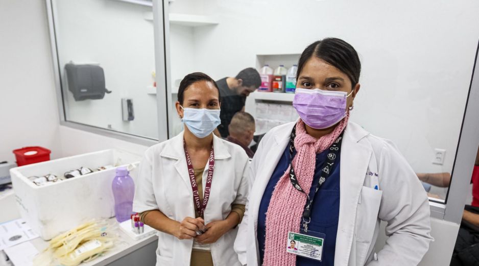 Pese a que las y los trabajadores sindicalizados del IMSS se manifiestan, en su mayoría, en turnos contrarios para no afectar todavía más la atención de las y los pacientes. EL INFORMADOR / ARCHIVO