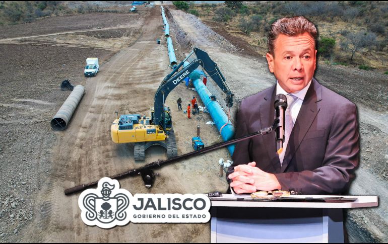 De acuerdo con las autoridades de Jalisco, el nuevo acueducto busca modernizar el sistema de conducción de agua desde Chapala. EL INFORMADOR / ARCHIVO