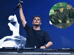 El músico interactuó de manera cercana con los comensales y trabajadores del establecimiento. AFP / ARCHIVO / ESPECIAL / X / @MartinGarrix