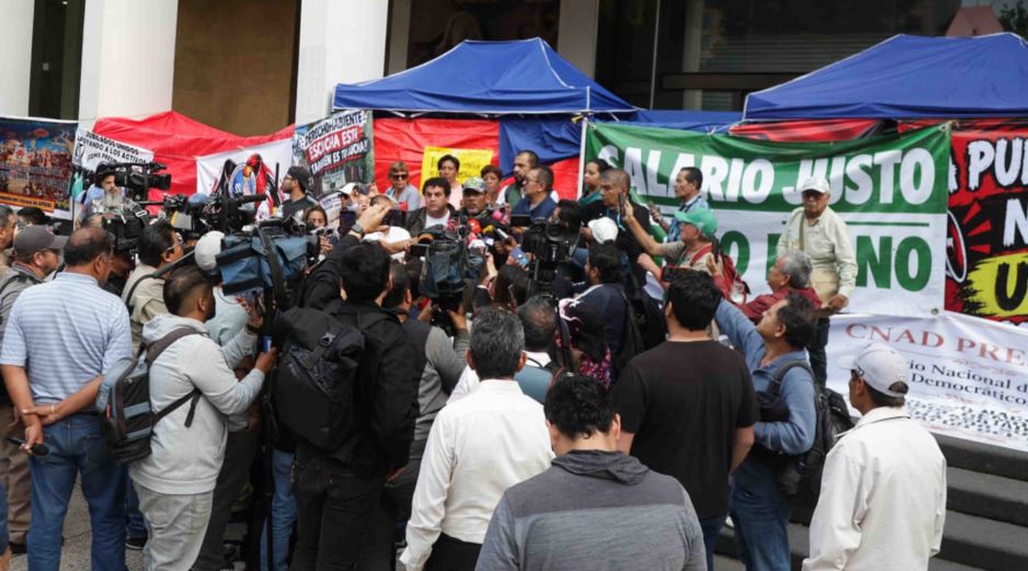 El personal del IMSS convocó a una segunda megamarcha nacional para el 21 de octubre de 2026. SUN/C. Mejía