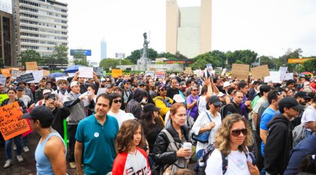 Se prevé el acompañamiento de la CNDH y la Comisión Estatal de Derechos Humanos Jalisco en esta nueva protesta. EL INFORMADOR/ARCHIVO