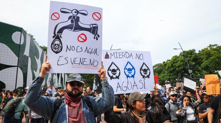 La marcha está conformada por diversos sectores sociales que incluyen tanto a organizaciones civiles como a la sociedad civil organizada. EL INFORMADOR / J. Acosta
