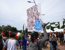 Por segundo domingo consecutivo, manifestantes marchan en Guadalajara por la calidad del agua en la ciudad. EL INFORMADOR / J. Acosta