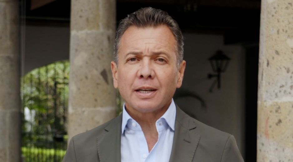 Pablo Lemus reconoció la participación ciudadana en la marcha por Agua Limpia, pero condenó los actos vandálicos registrados al finalizar. ESPECIAL.
