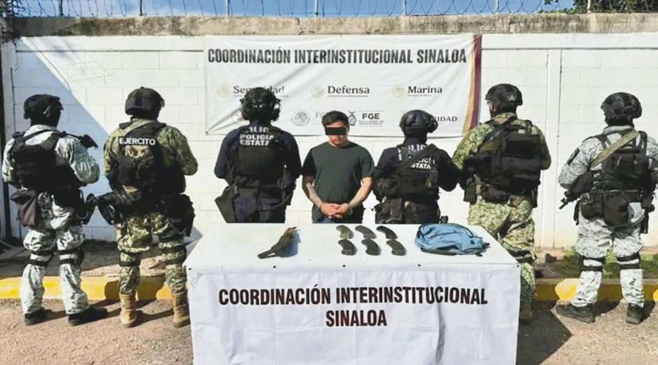 Elementos de la Secretaría de la Defensa Nacional coordinaron las detenciones en el estado de Sinaloa. ESPECIAL