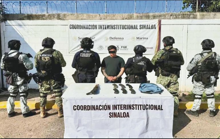 Elementos de la Secretaría de la Defensa Nacional coordinaron las detenciones en el estado de Sinaloa. ESPECIAL