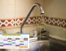 De acuerdo con el calendario oficial del esquema rotatorio, este lunes 19 de octubre los racionamientos se aplicarán de manera coordinada en las colonias pertenecientes a la Zona 4 y Zona 6. ESPECIAL / EL INFORMADOR y SIAPA