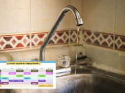 De acuerdo con el calendario oficial del esquema rotatorio, este lunes 19 de octubre los racionamientos se aplicarán de manera coordinada en las colonias pertenecientes a la Zona 4 y Zona 6. ESPECIAL / EL INFORMADOR y SIAPA