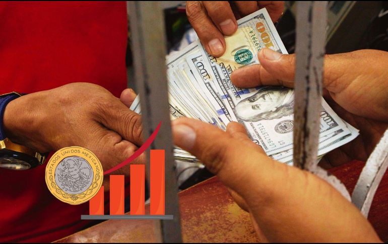 La fortaleza de la moneda estadounidense golpea la economía mexicana, pero hay factores que amenazan con frenar su dominio en los próximos meses. EL INFORMADOR / ARCHIVO