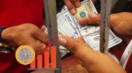 La fortaleza de la moneda estadounidense golpea la economía mexicana, pero hay factores que amenazan con frenar su dominio en los próximos meses. EL INFORMADOR / ARCHIVO