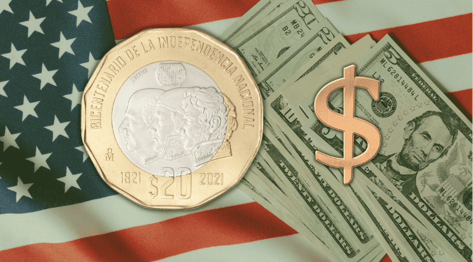 El comportamiento de la moneda mexicana ocurre a la par de un fortalecimiento generalizado de la divisa estadounidense en el mercado internacional. ESPECIAL/Canva