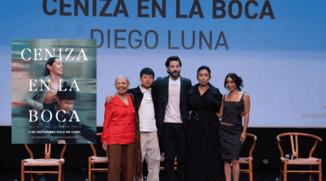 El filme será estrenado en cines el próximo 5 de noviembre. ESPECIAL / IG / @diegoluna_