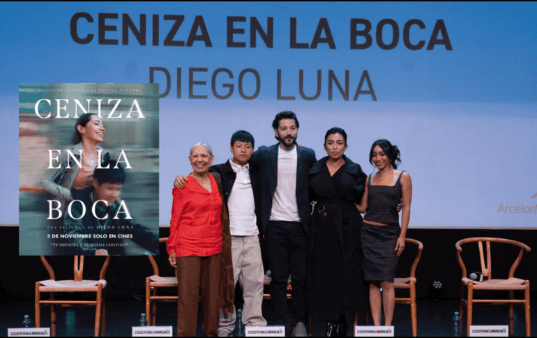El filme será estrenado en cines el próximo 5 de noviembre. ESPECIAL / IG / @diegoluna_