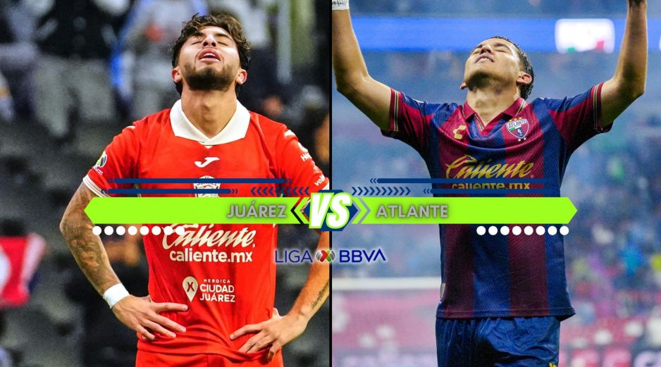Juárez busca salir del fondo de la clasificación frente a un Atlante que intenta apretar la tabla. ESPECIAL / IMAGO7 y CANVA