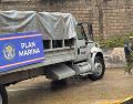 El desbordamiento de ríos y arroyos obligó a las autoridades a realizar evacuaciones preventivas y rescates. ESPECIAL/X @SEMAR_mx