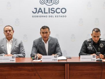 Salvador Zamora, secretario general de Gobierno, dejó en claro que la orden para todas las corporaciones fue que no cayeran en alguna provocación. EL INFORMADOR / A. Navarro