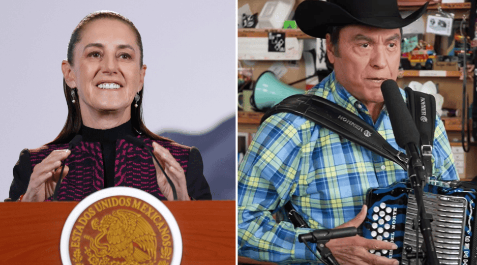 Un aspecto que llamó la atención fue la reflexión de la Presidenta sobre cómo se valora la trayectoria de Los Tigres del Norte. EFE / S. Gutiérrez / YOUTUBE / NPR MUSIC
