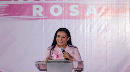 Blanca Merari Tziu aseguró que su agenda se mantiene sin modificaciones tras la diligencia ministerial ocurridas en el domicilio que habita. FACEBOOK