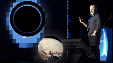 New Horizons encontró también evidencias de grandes avalanchas y posibles volcanes de hielo. EFE / NASA