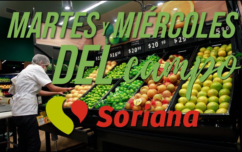 Estas son TODAS las ofertas de hoy y mañana en Soriana por el Martes y Miércoles del Campo. EL INFORMADOR / ARCHIVO